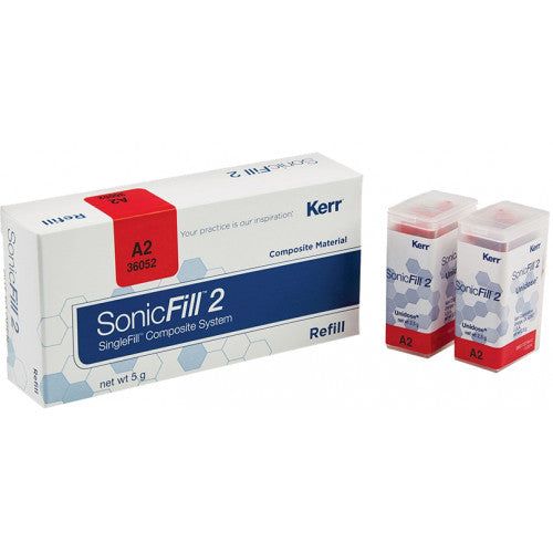 Kerr Dental 36052 SonicFill 2 Universal Composite Compules A2 20/Pk 0.25 Gm Kerr Dental 36052 SonicFill 2 Universal Composite Compules A2 20/Pk 0.25 Gm